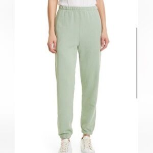 RE/DONE x HANES 80s sweatpants in dusty green
